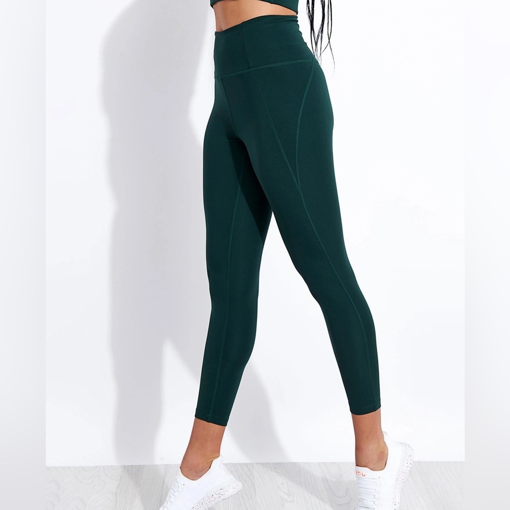 Girlfriend collective 25” green leggings